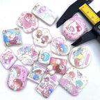 Twinstar Acrylic Shaped Beads-DD7