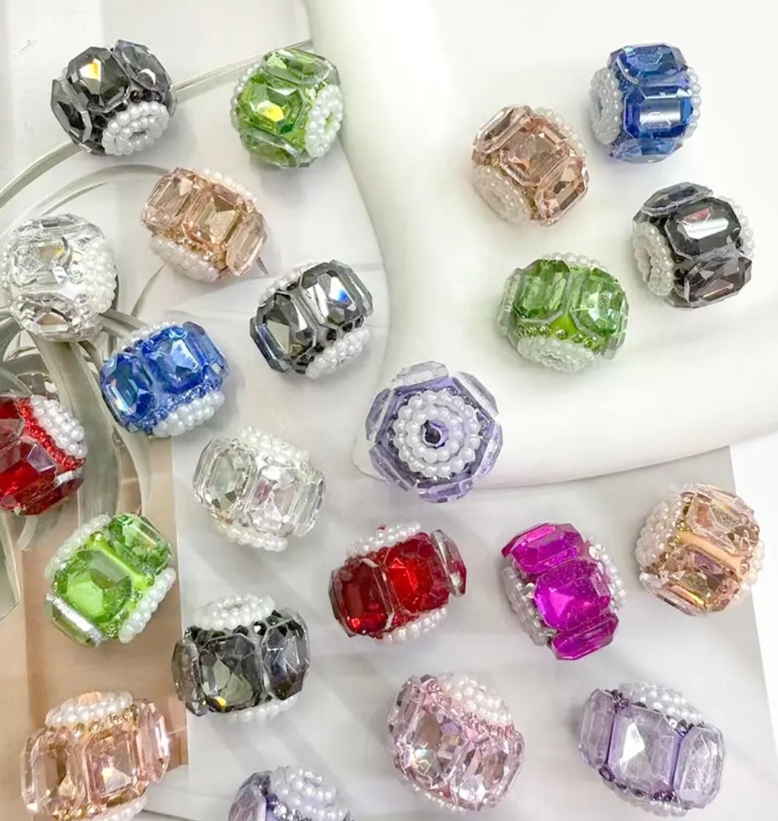 16mm Big Rhinestone Beads-U16