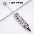 Crystal Heart Rhinestone Beadable Pens