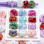 16mm Cristal Stars Fancy Beads (5pcs)