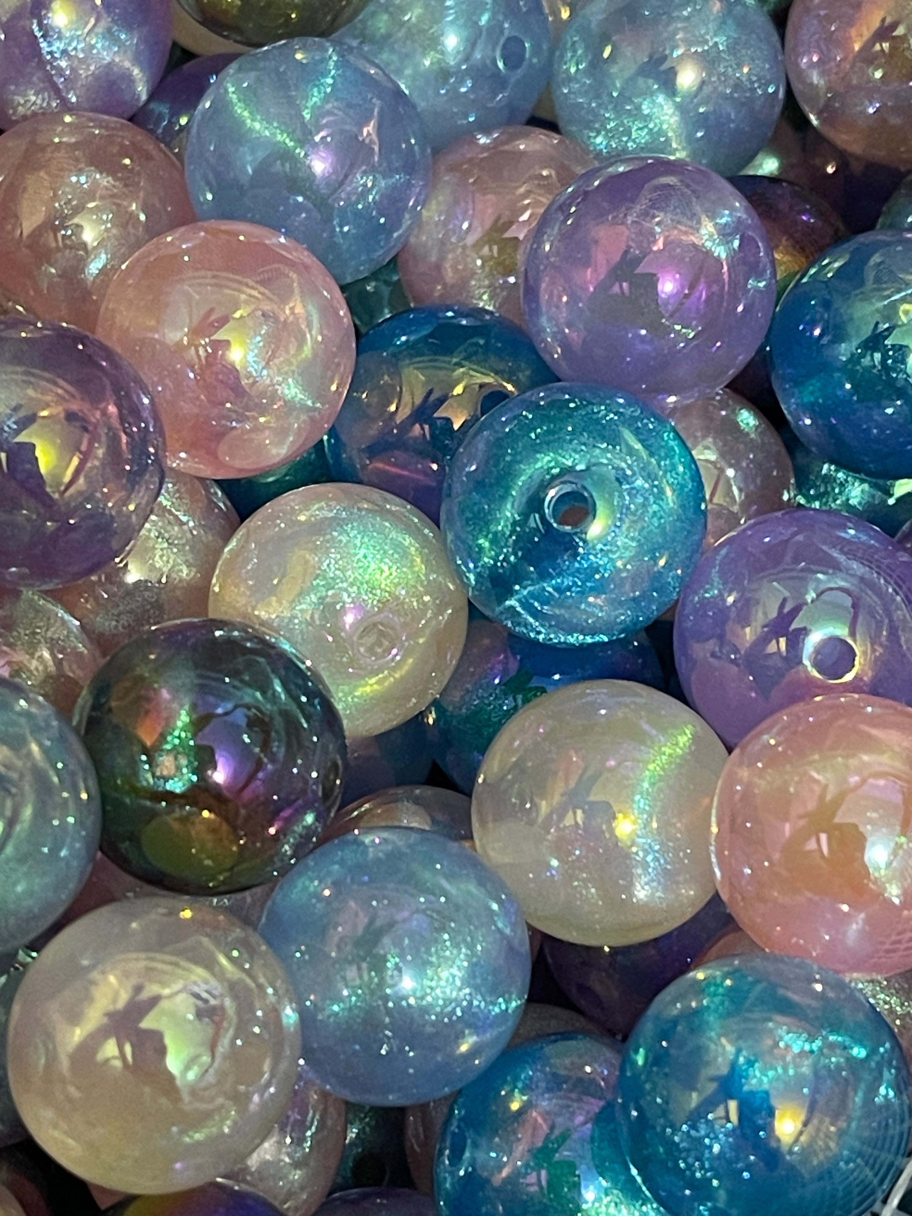 20mm Galaxy Shimmer Beads Mix