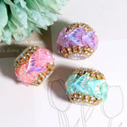 20mm  Mermaid Tail Rhinestone Fancy Beads (5pcs)