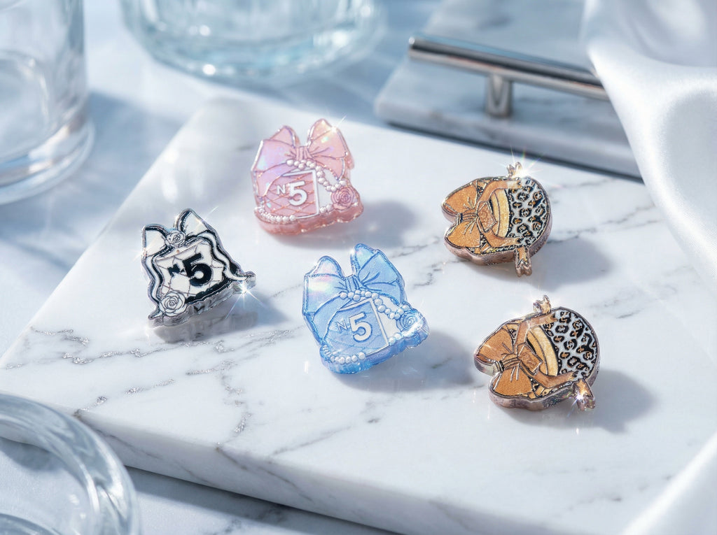 #5 Gift Box Focal Acrylic Beads 💕