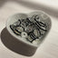 12mm Black Rhinestone Spacer Flat Edge