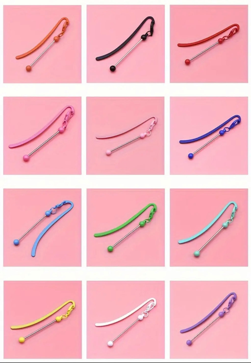 Beadable Bookmarks
