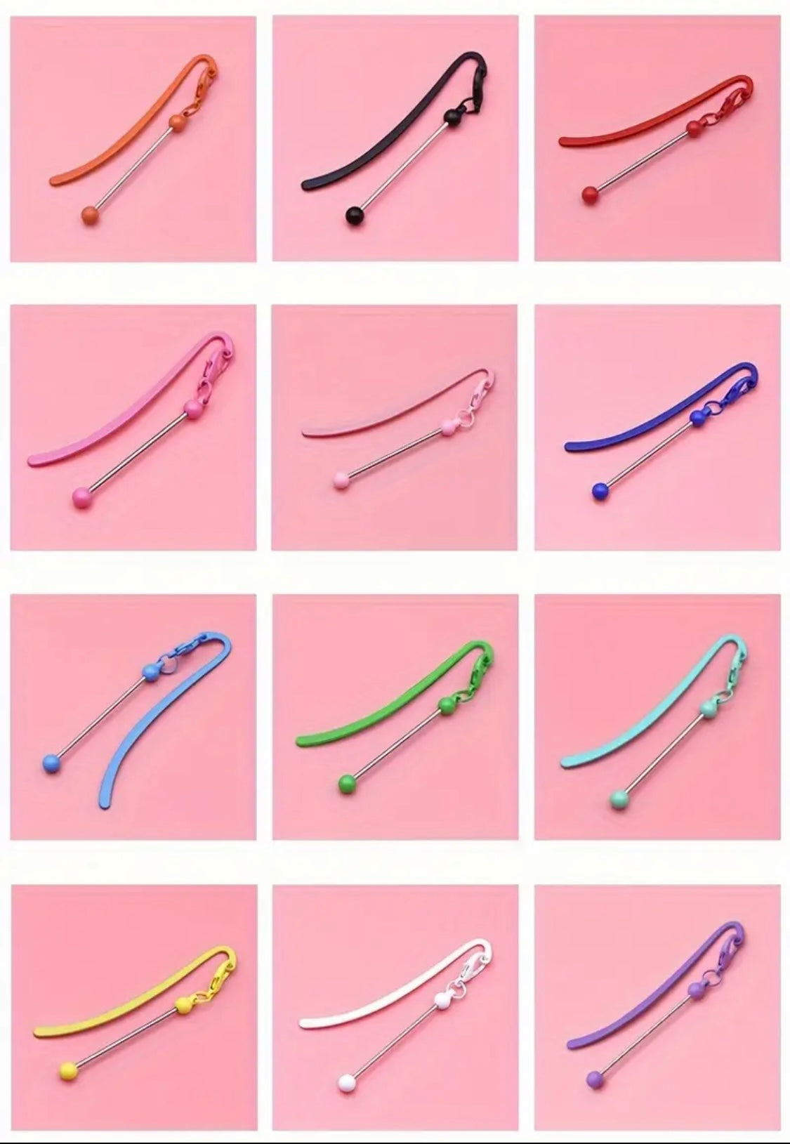 Beadable Bookmarks