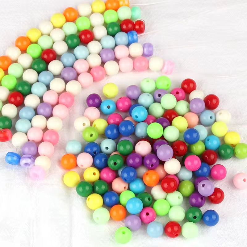 16mm Single Color Bubblegum Beads Secondary image