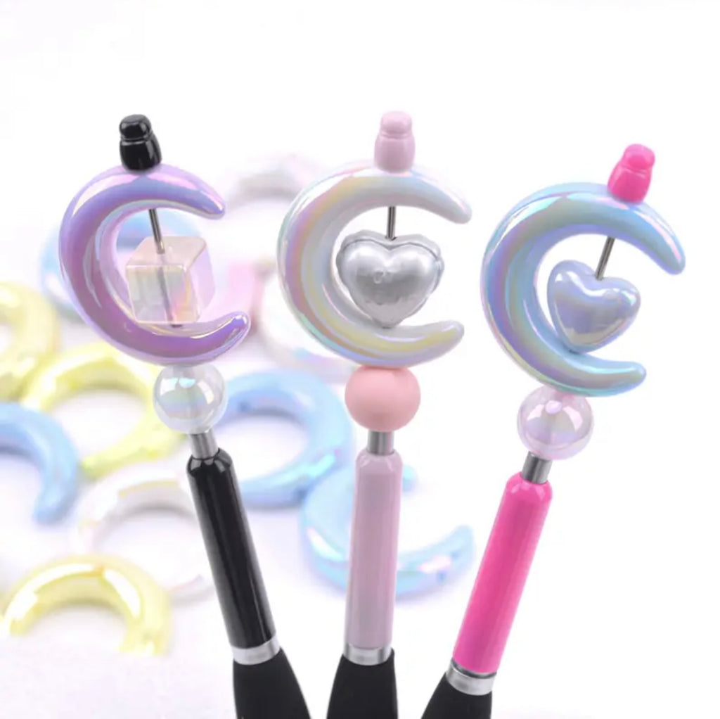 Mini Crescent Moon Beads