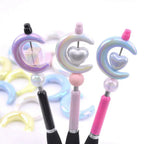 Mini Crescent Moon Beads