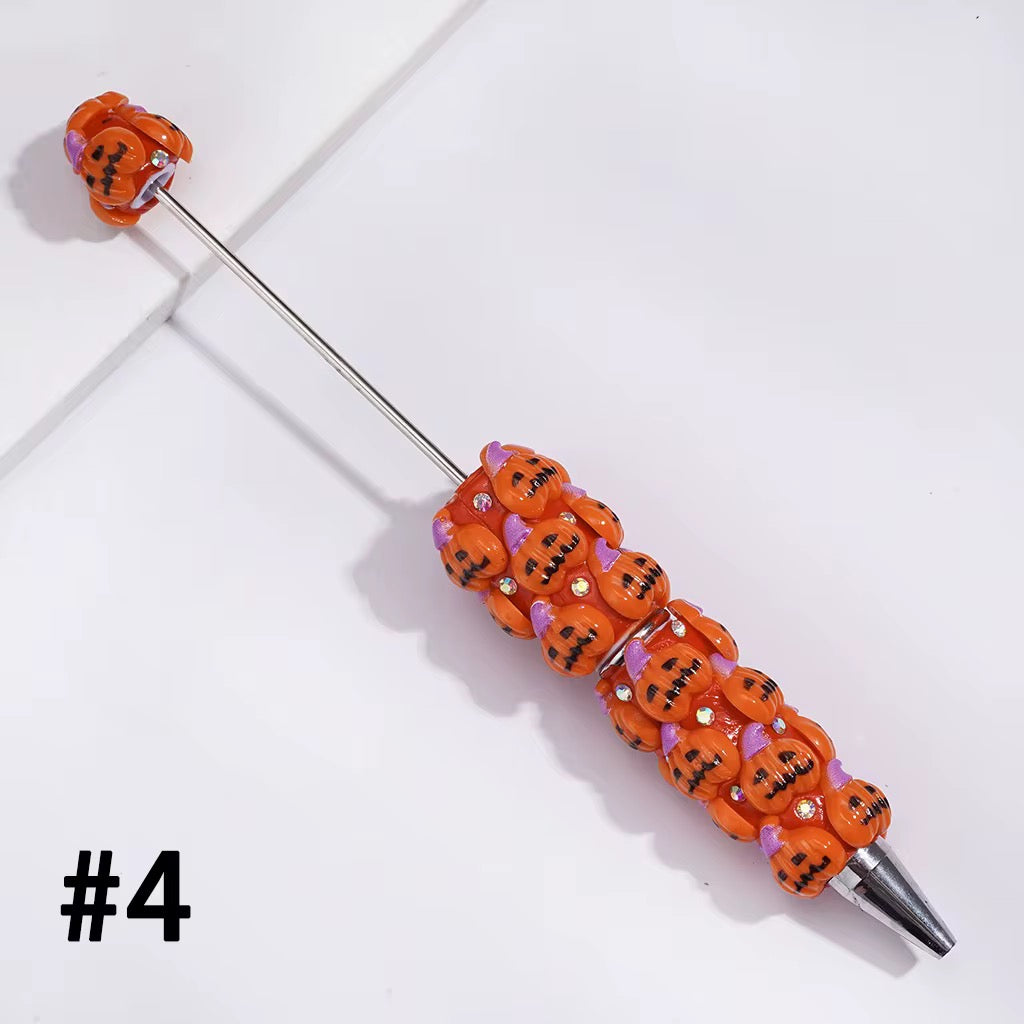 Halloween Pumpkin Charm Pens