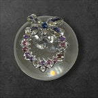 24mm  Alloy Rhinestone Garland Beads