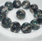 16mm Shimmer Gold Foil Beads (Mix and Single Colors)