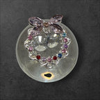 24mm  Alloy Rhinestone Garland Beads