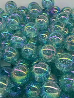 16mm Luminous Glitter Beads (single colors)