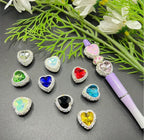 Rhinestone Metal Heart