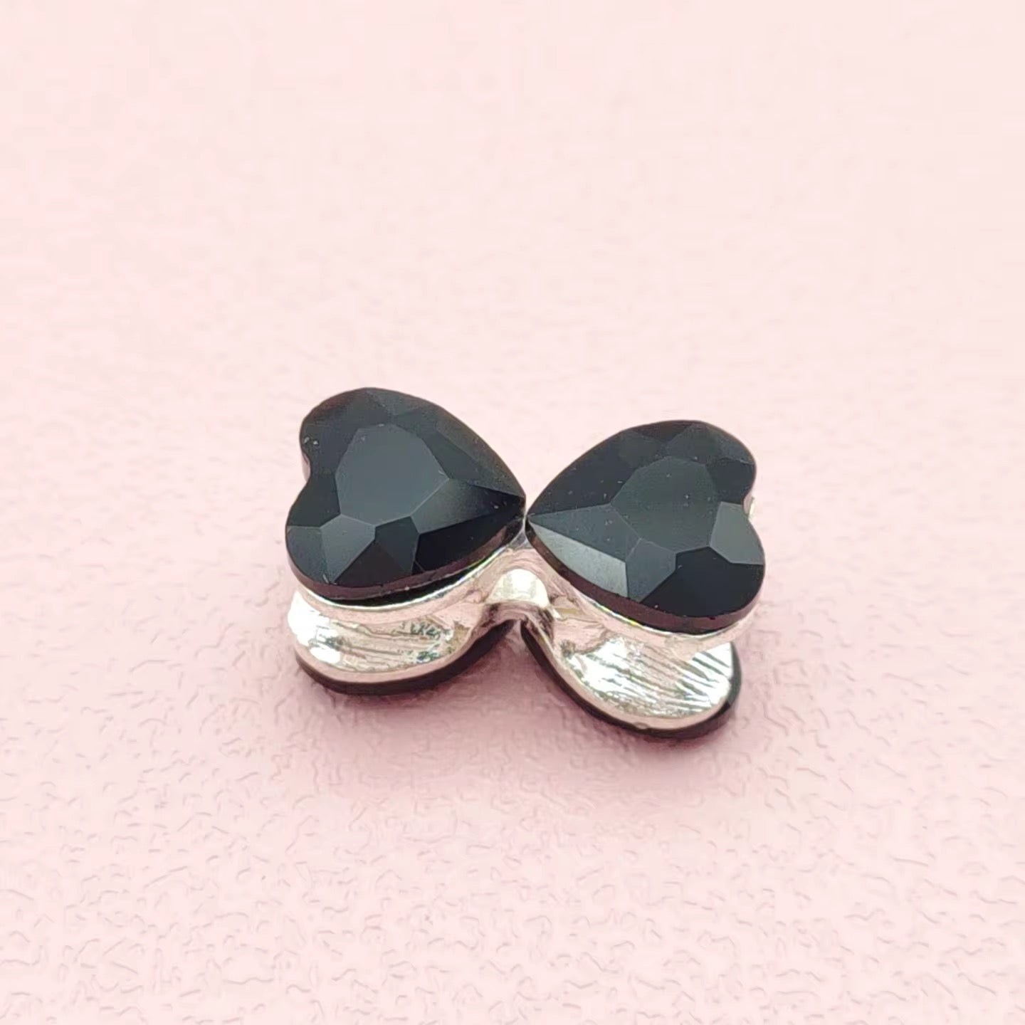 Metal Rhinestone Bow