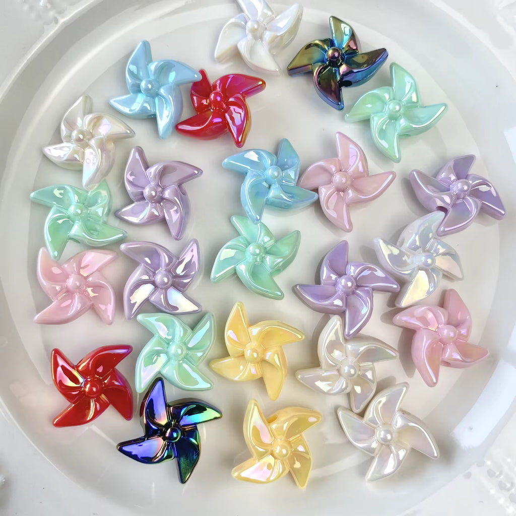AB Pinwheel Beads
