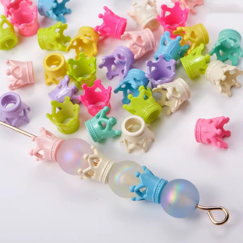 Crown Acrylic Spacers Mix