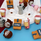 3D Coffee Focal Beads