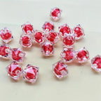 8mm Double Layer Hexagon Small Acrylic (Single Colors)