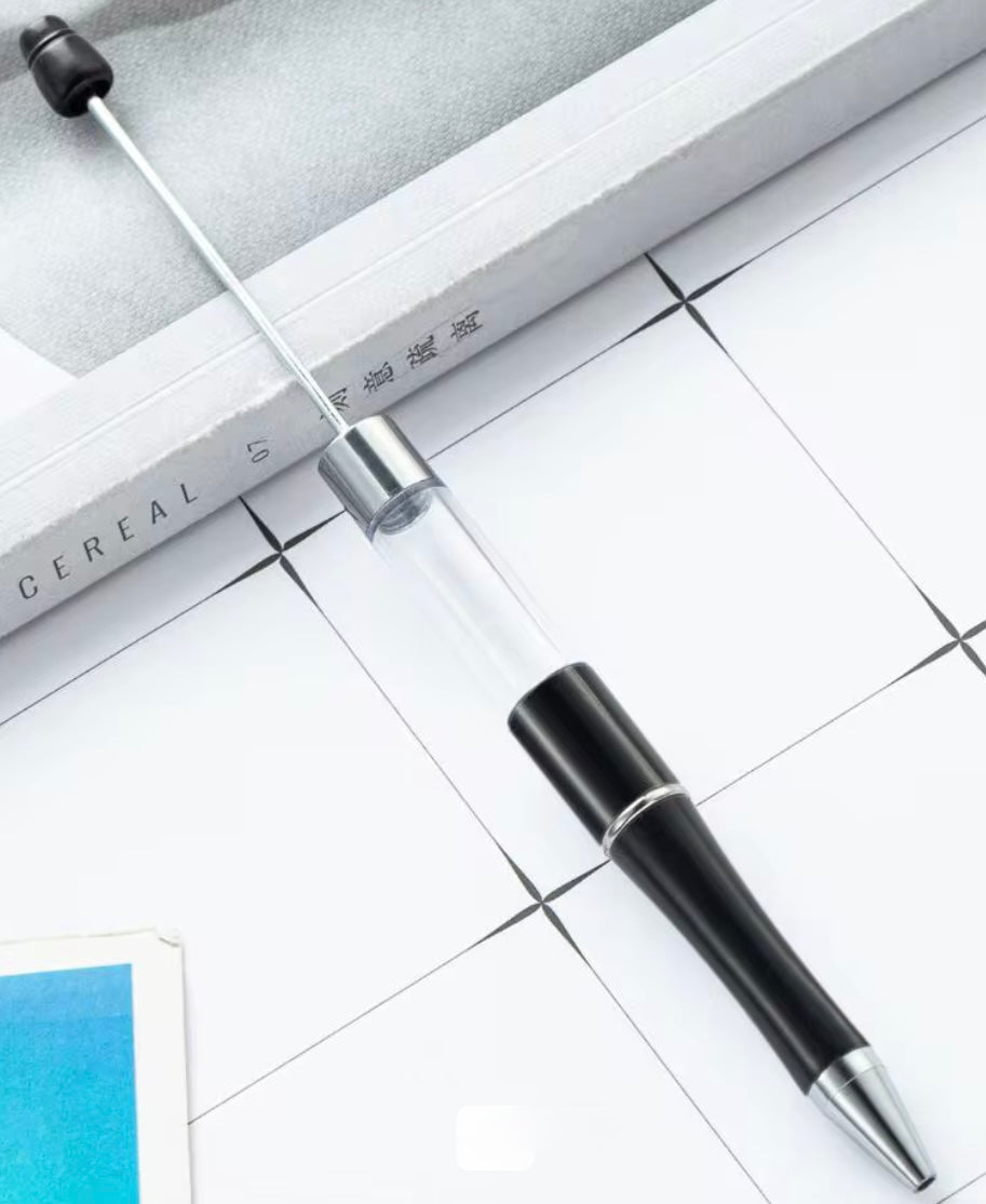 Shaker/Snowglobe beadable pens (Style 2)
