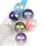 16mm Luxury AB Shimmer and Glitter Beads (Mix and Single colors)