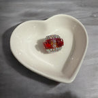 16mm Fancy Crystal Butterfly Beads-S22