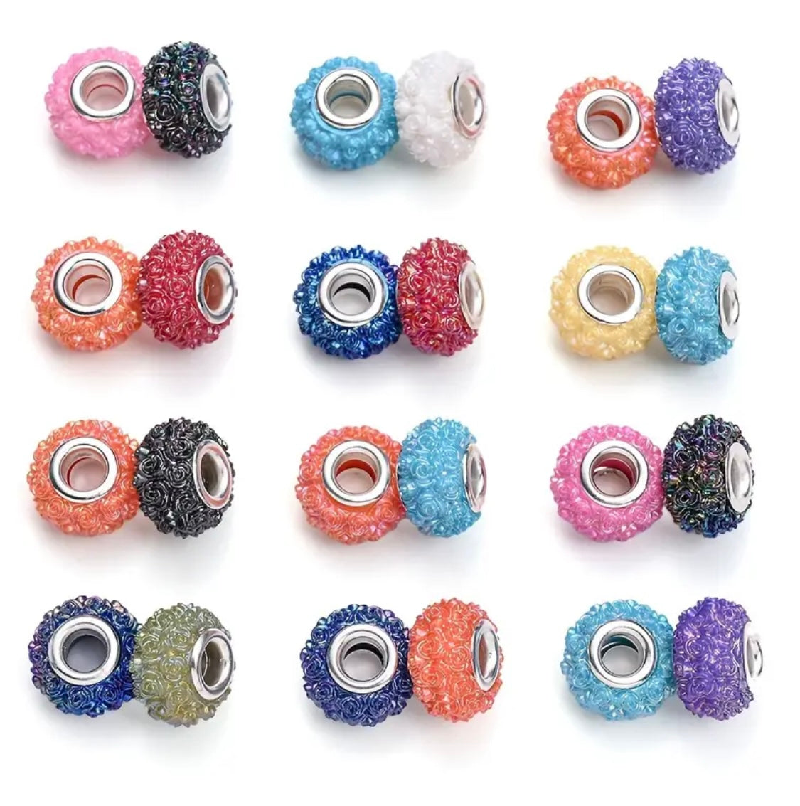 Rose Embossed Spacers-K15