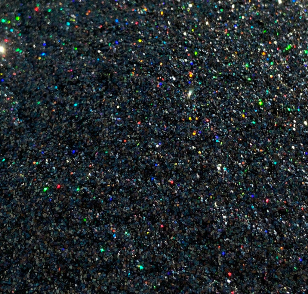 Black Holographic Ultra Fine Glitter-✨️
