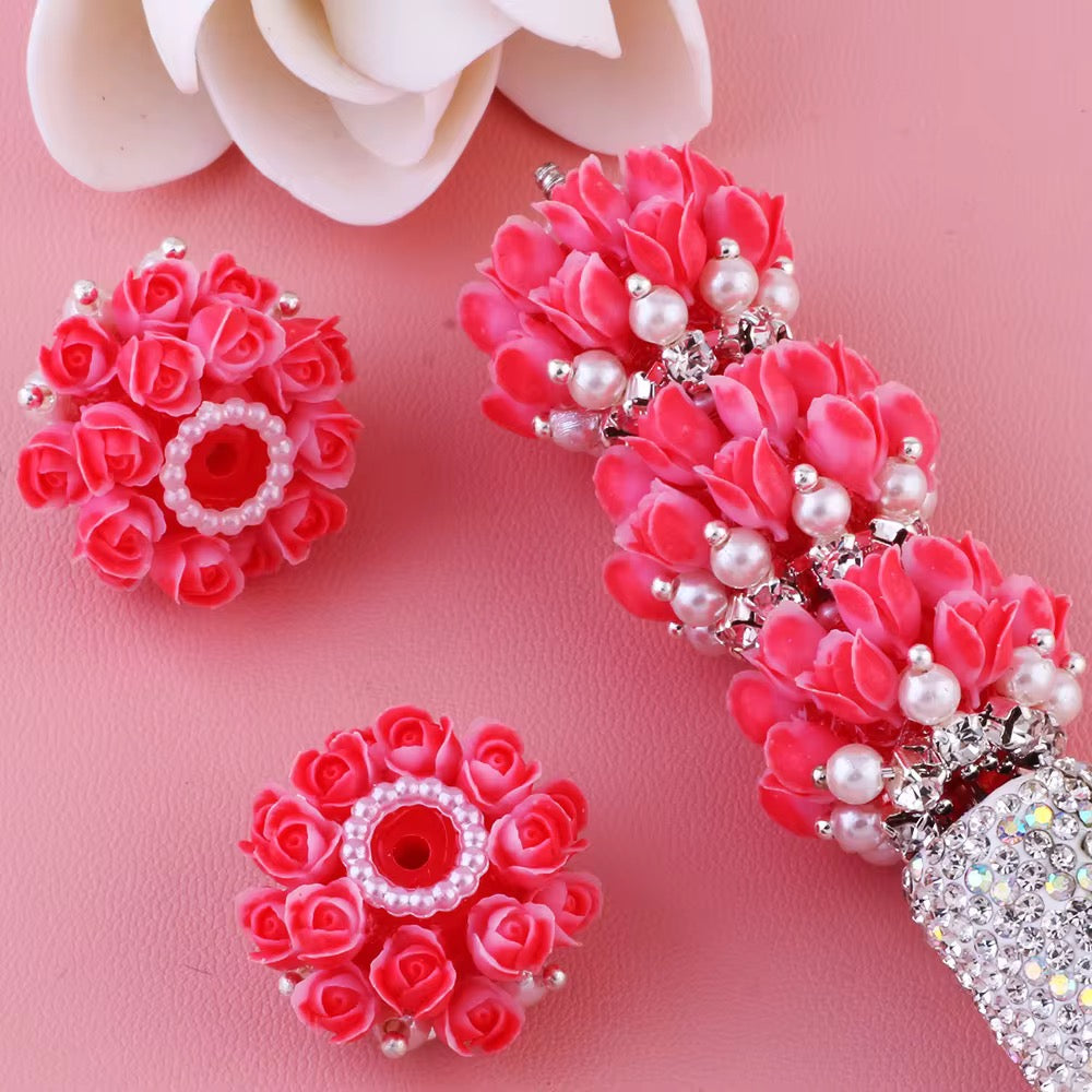 16mm Tulip Bouquet Fancy Beads-T22