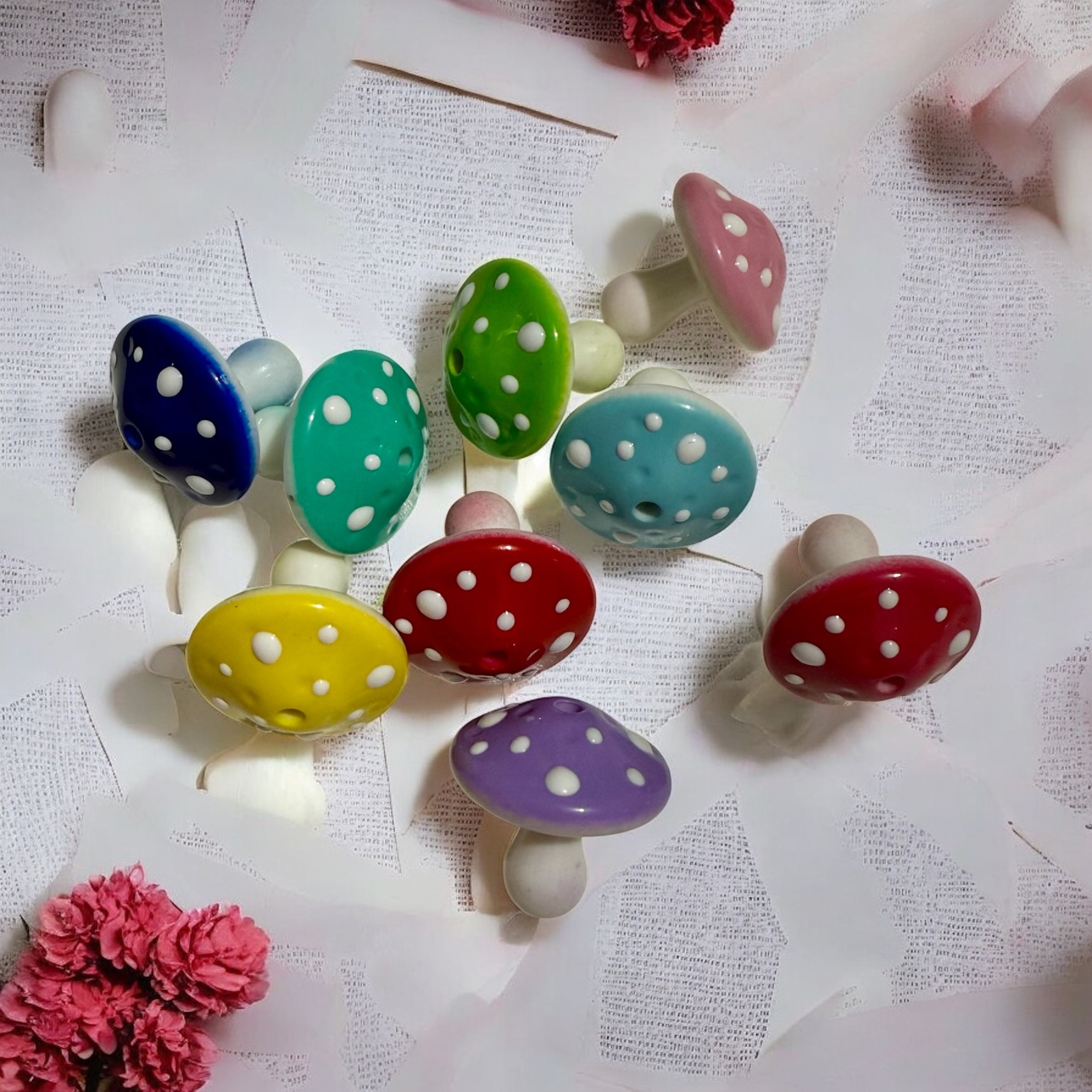 Mushroom Beads-X1