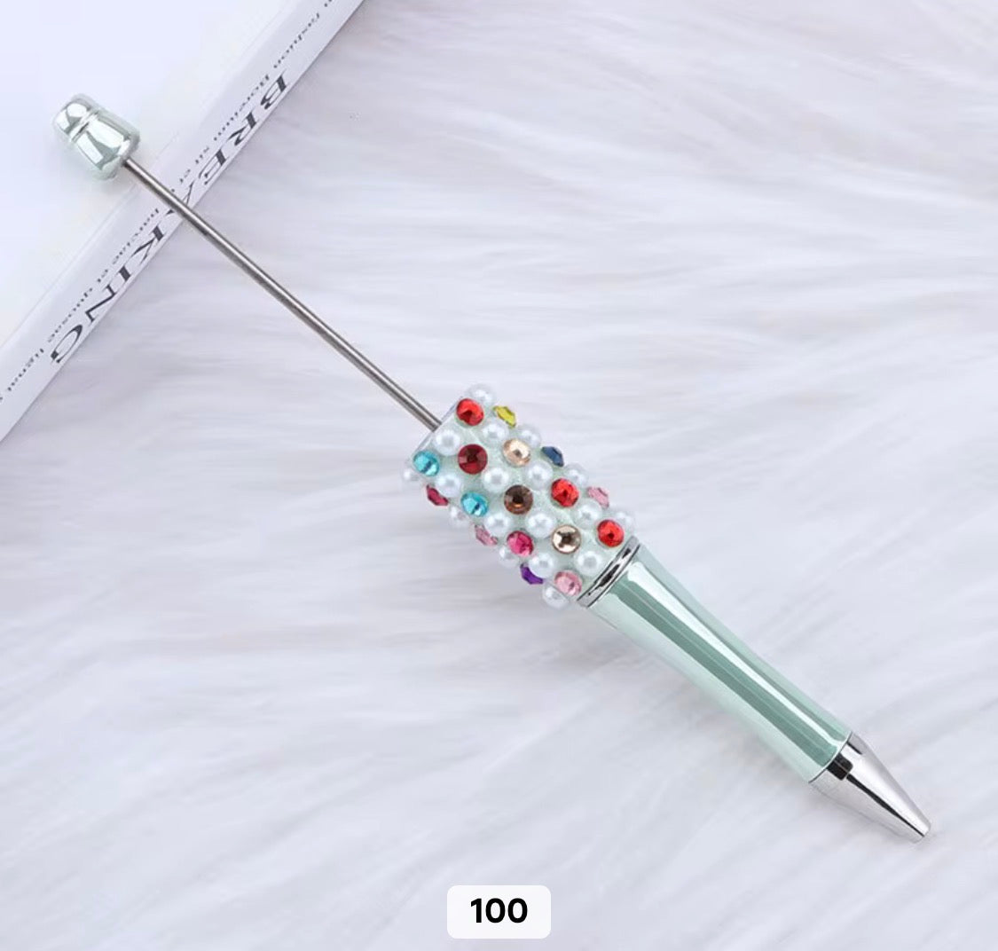 Rhinestone Pearl Shinny Metallic Beadable Pens