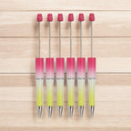 Tricolor Gradient Beadable Pens