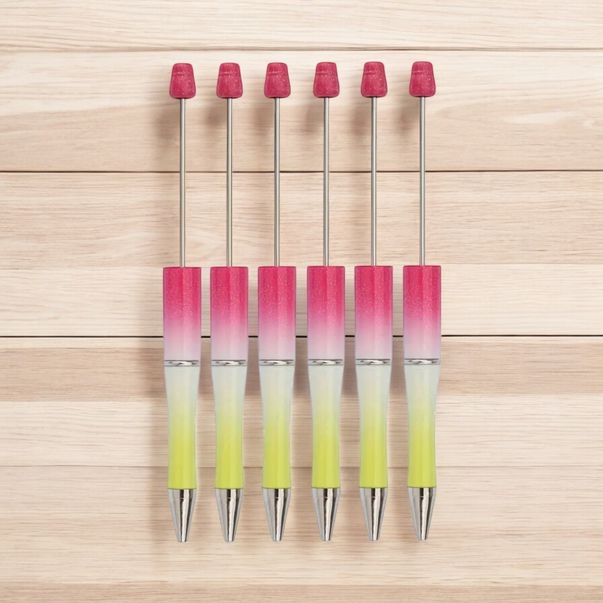 Tricolor Gradient Beadable Pens