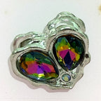 Rhinestone Alloy Hearts