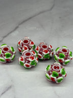 18mm Rhinestones Sugar Character Beads