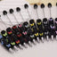 Butterfly Black Rhinestone Clay Pen Bundle