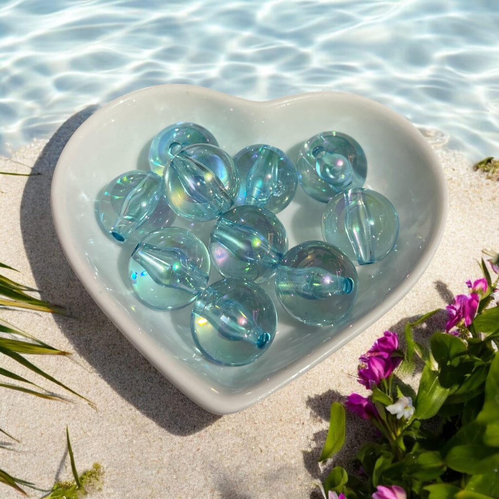 16mm Clear AB Beads (Single Colors)