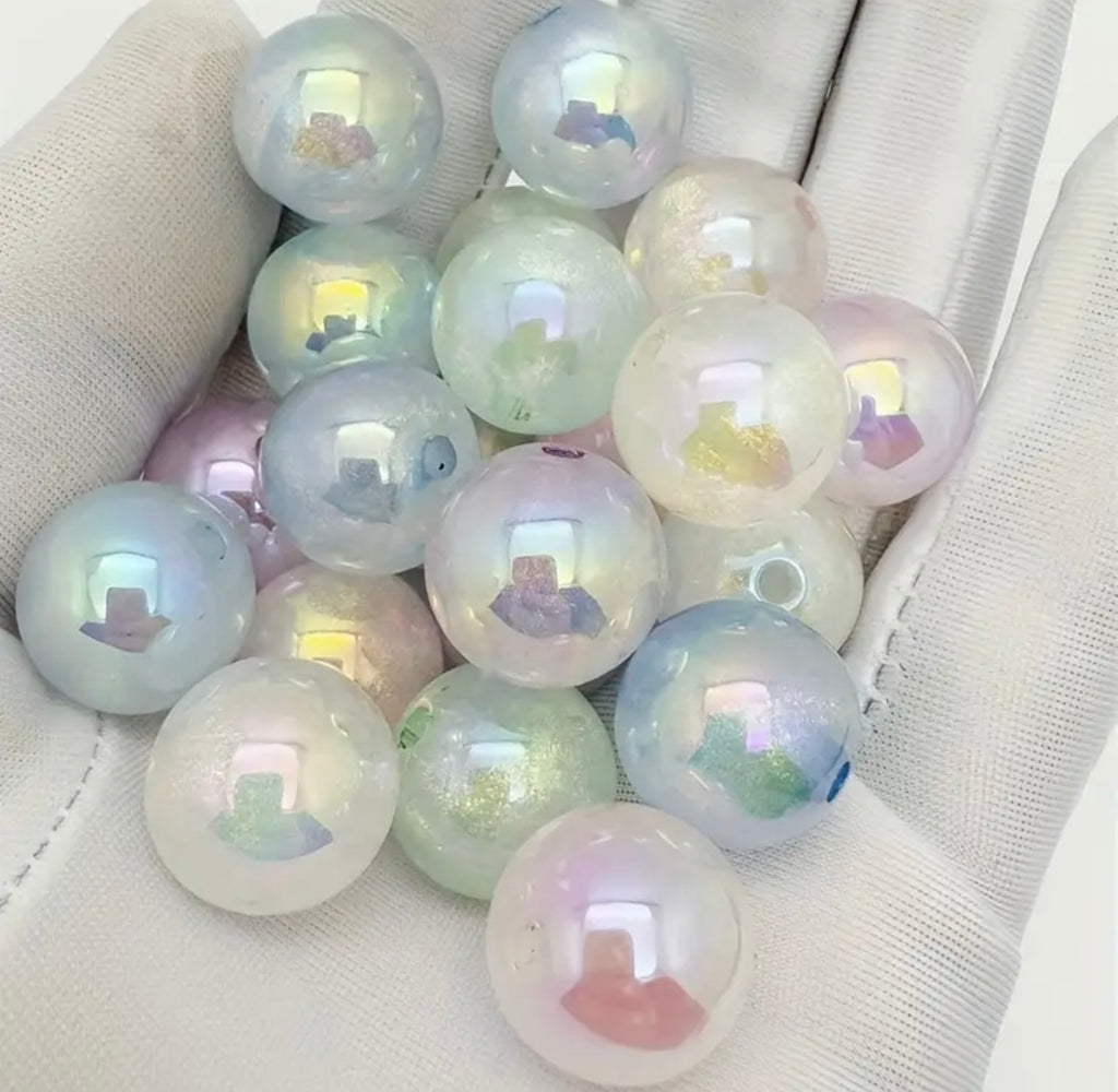 16mm Pearl Look Light Colored Mix-R24