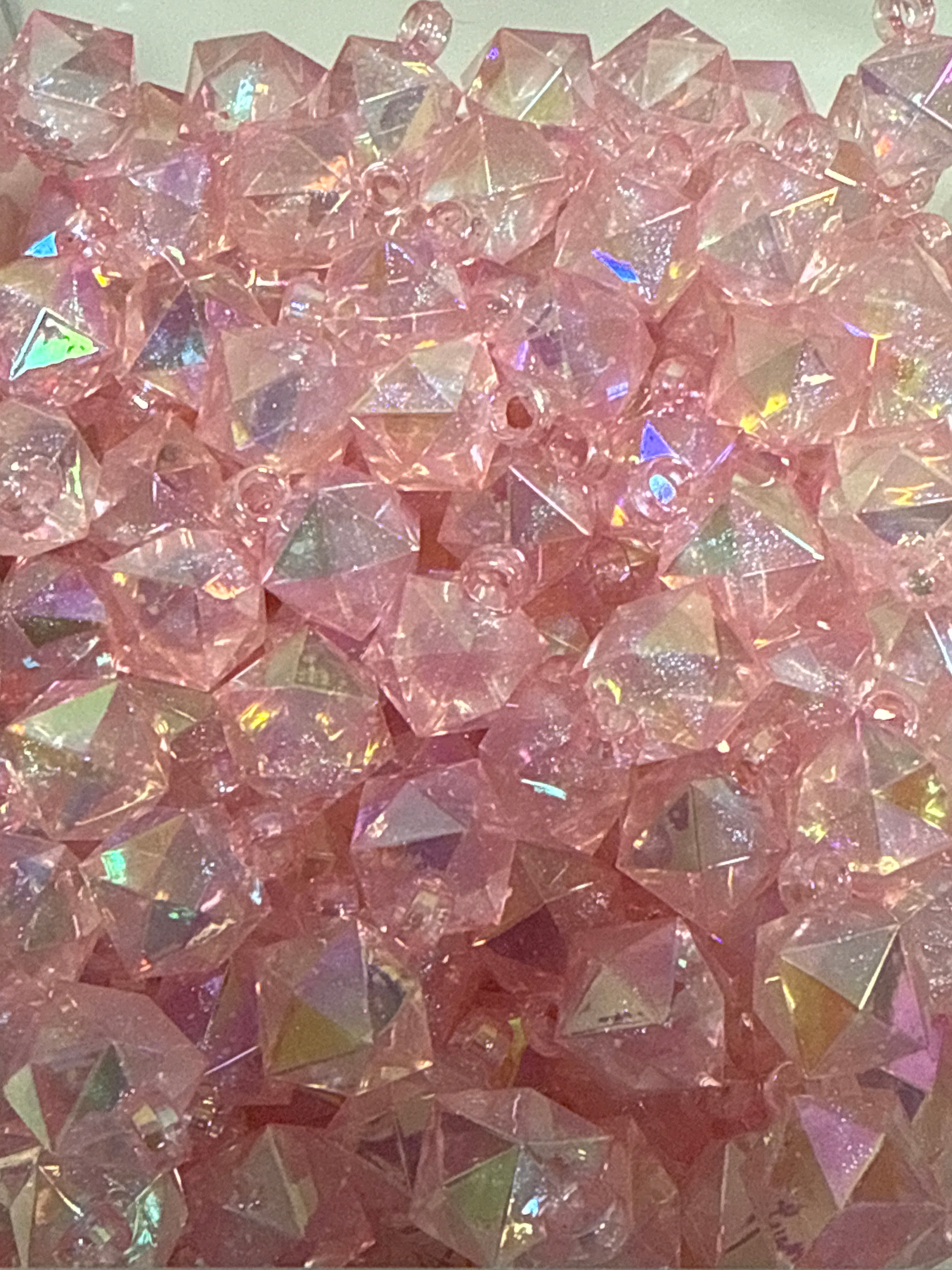 16mm Luminous Galaxy Pendant Beads (Mix and Single Color)