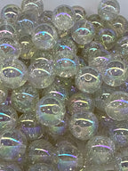 16mm Luminous Glitter Beads (single colors)