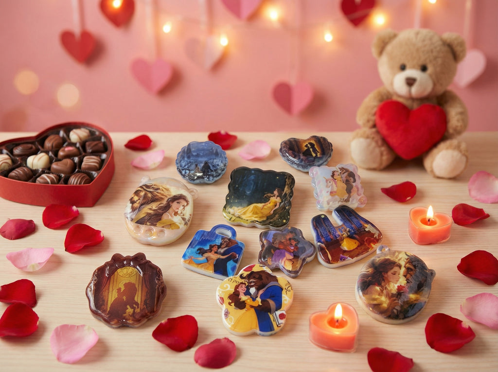 Beauty & Beast Acrylic Beads Mix