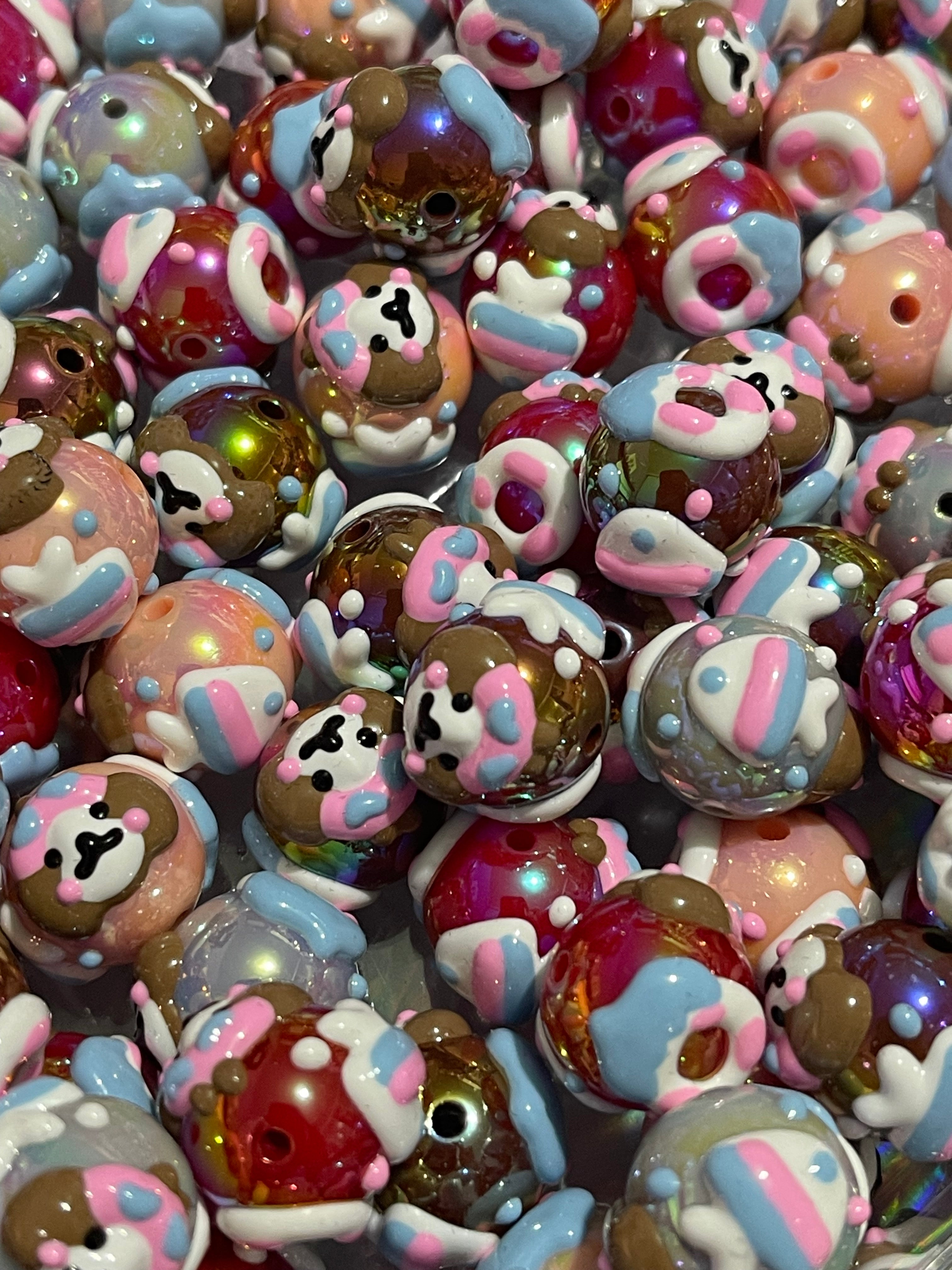16 mm Dog Handpainted Bead Main image