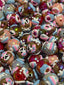 16 mm Dog Handpainted Bead