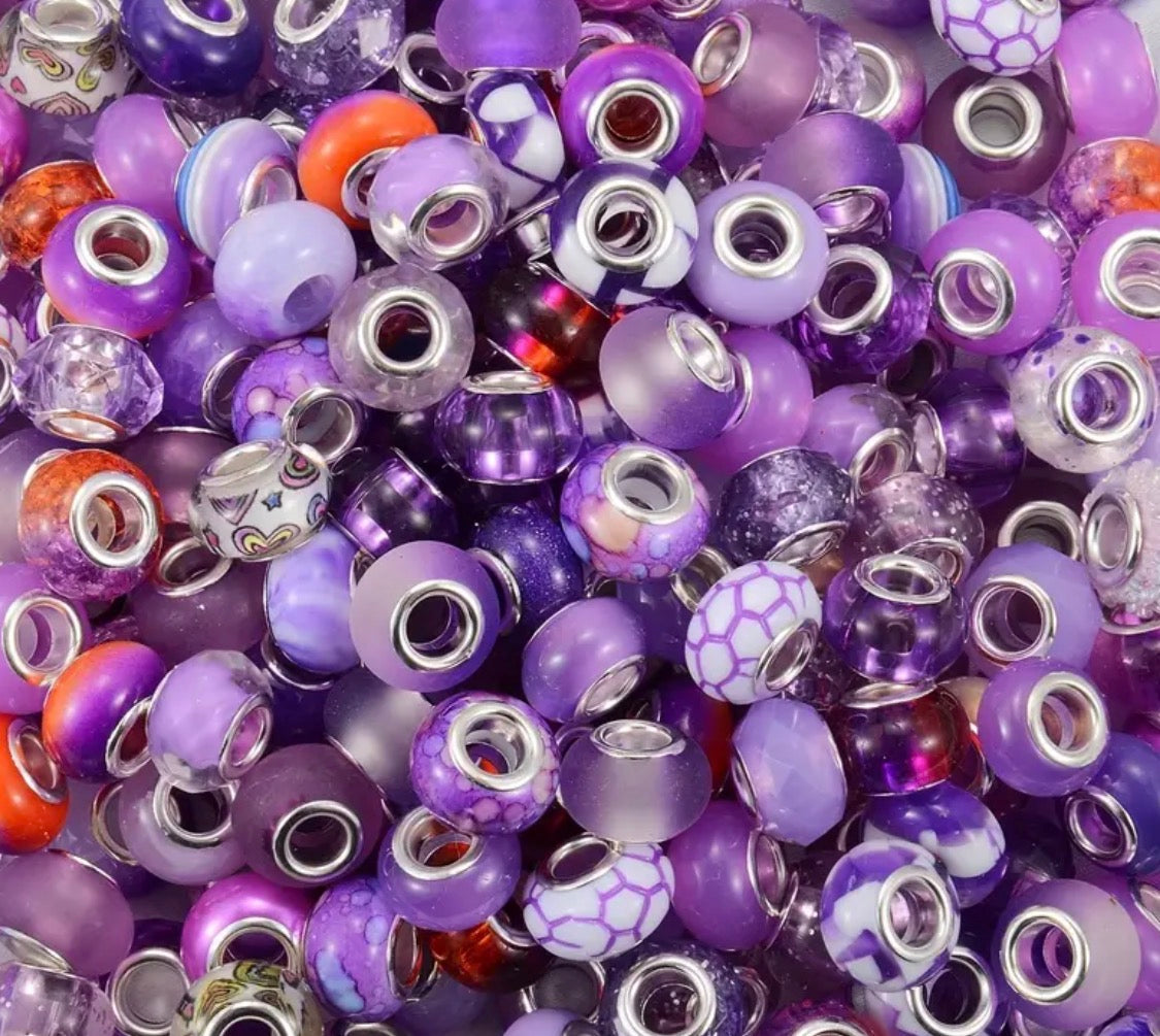 European Style Large Hole Spacer Mix