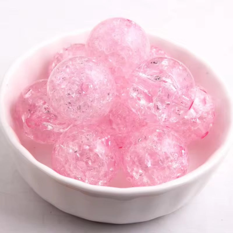 16mm  Crackle Beads (Sigle Colors)