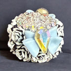 16mm Bow and Roses Fancy Beads-U17