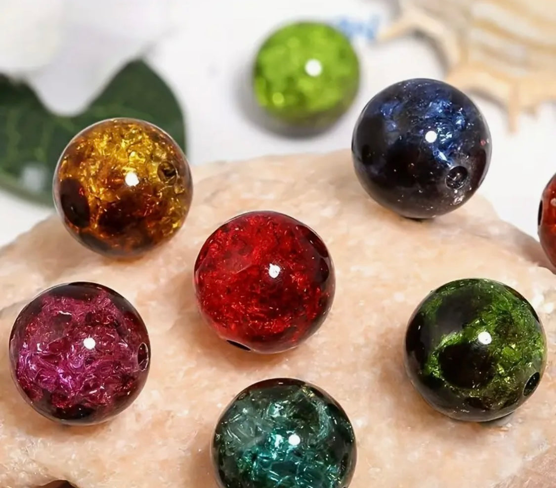 16mm Animal Print Beads Mix-L12 Secondary image