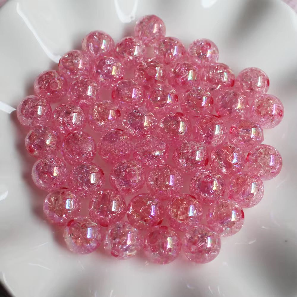 16mm  Crackle Beads (Sigle Colors)