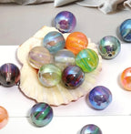 16mm Galactic Rainbow Beads
